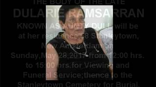 Death Announcement - Dularie Ramsarran