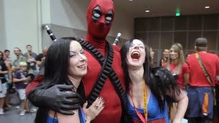 Deadpool does Comic-Con 2012 Deadpool does Comic-Con 2012