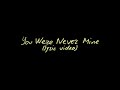 Delbert McClinton. You Were Never Mine (lyric video)