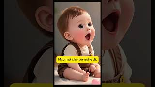 🎶 Có một loại “ngôn ngữ chung” giúp bé tập nói sớm hơn, ít khóc nhè hơn. Mẹ đoán được không? 👀