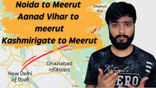 How to go from Noida to Meerut By Metro \u0026 Bus | AkKi's Talk