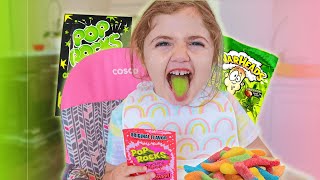 BABY VS EXTREME CANDY (POP ROCKS & more challenges)