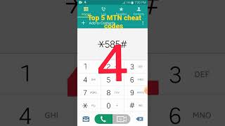 MTN Cheat Codes | Top 5 MTN short codes #freedata #mtnghana