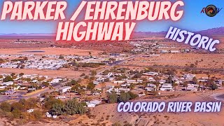 Historic Parker To Ehrenburg Arizona  Highway - Colorado River