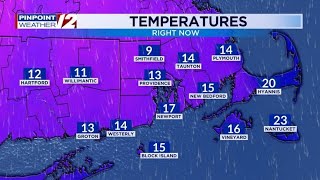 WPRI 12 Weather Now 12/22/24: Another Cold Day Monday But Staying Dry