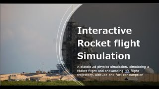 Creating a rocket simulation with Js ||