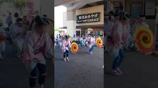 潮来駅前演奏  源囃子連中さん (踊り)  2018.6.3.