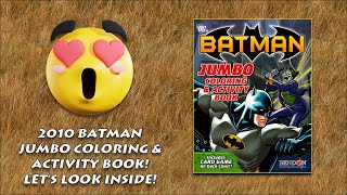 2010 Batman Jumbo Coloring & Activity Book!