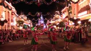 WDW 2013 Mickey's Once Upon A Christmastime Parade　mayu