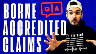 Q/A On Borne Accredited Claims