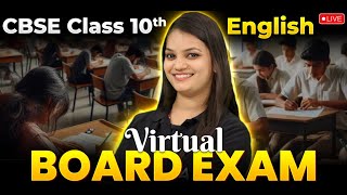 CBSE Class 10th Virtual Board Exam | Class 10 Virtual English Board Exam | English by Nidhi Ma'am