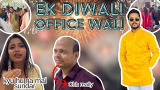 Office wali diwali 🪔 || diwali celebration || golukvlogs || vlog 31 ||