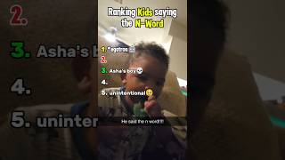 cutest kids saying the N-Word🤣