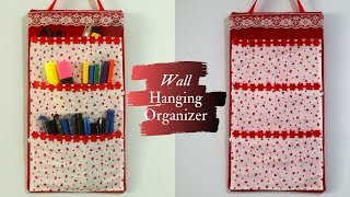 No Sew DIY Organizer | Multipurpose Wall Hanging Organizer with Pockets