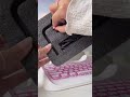 Knewkey Rymek Chic Typewriter-Style Mechanical Keyboard Unboxing Video #shorts