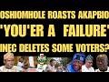 BREAKING: Oshiomhole & Akpabio FIGHT DIRTY, Nigerians Alarmd  Over Alleged  INEC Voters Reg Deletion