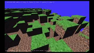 CPU Voxel Engine from Scratch - Collision Stress Test