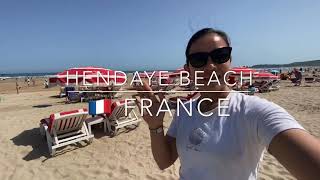 This is how it’s look like in beach in hendaye another place to visit during summer