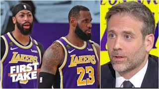 Max explains why the Lakers should rest LeBron and Anthony Davis for the last two games | First Take