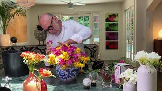 ARRANGING FREESIA AT HOME Tips \u0026 Tricks with Eric Buterbaugh