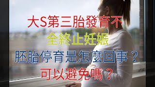 大S第三胎發育不全終止妊娠，胚胎停育是怎麼回事？可以避免嗎？