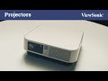 The ViewSonic M2e Portable Smart Projector