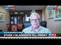 Eskom: Stage 4 blackouts till Friday