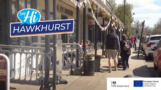 Say Hi to Hawkhurst High Street in the borough of Tunbridge Wells - an historic and rural village