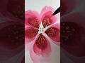 Painting watercolor Flowers 🌺 abstract pink beautiful easy drawing #short #shortsfeed #howtopaint