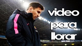 Si tu Sueño es ser Futbolista Profesional Mira este Video | Lio Messi - Motivación