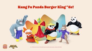 6 farklı Kung Fu Panda oyuncağı Burger King®’de!