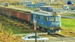 LDE2100 60-1576-7 \u0026 Marfar EXPRESS FWD Freight Train in Oradea - 17 December 2019