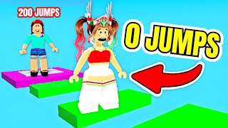 Roblox Obby, BUT you have LIMITED JUMPS!