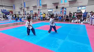 20180811 - M S Cadet 9-11 - Pair Poomsae - Taegeuk Oh (5) Jang (INATA)