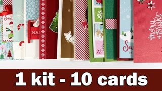 1 kit - 10 cards | December 2016