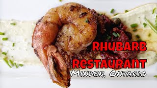 Rhubarb Restaurant in Minden, Ontario | Haliburton Highlands | Travelling Foodie