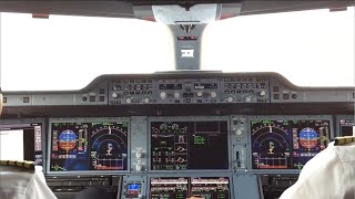 Vietnam Airlines Airbus A350 Cockpit Landing In Saigon