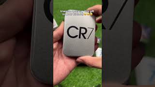 The unforgettable CR7 gift box #cr7 #realmadrid #cristianoronaldo