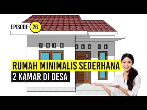 Rumah Minimalis Sederhana 2 Kamar Di Desa