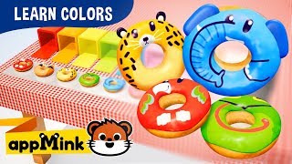 Toddler Learning Colors With Unboxing Donuts - appMink Junior