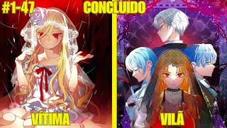 RENASCEU NUM ROMANCE DE FANTASIA COMO SERVA DOS VILÕES E QUER MUDAR O DESTINO RECAPITULAÇÃO MANHWA