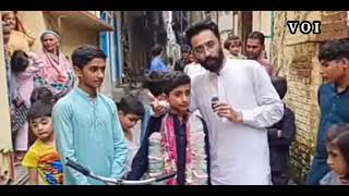 Chor ko cycle mar Kar ghirane wala viral bacha| Pakistani boy| Voice of India channel|