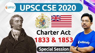 Charter Act 1833 \u0026 Charter Act 1853 | Main Features | Important Acts in India