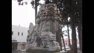 NO.296 長野・愛知・静岡・岐阜　狛犬・神社探訪「岩水神社（中野市）」