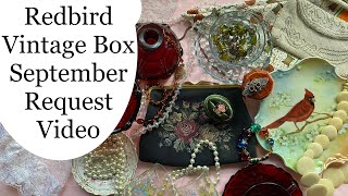 Redbird Vintage Box September Request Video