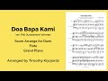 Doa Bapa Kami (ver. Pdt Juswantori Ichwan)  - Duet - Arranged by Timothy Kiyojords