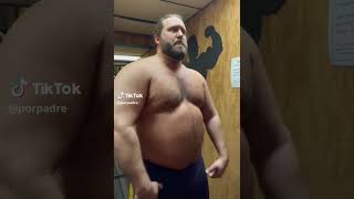 Big Beefy Shirtless Hairy-chest Muscle Bear - Woof!! - from TikTok