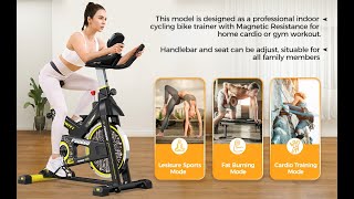 pooboo indoor cycling bike reviews   the best 1 under $500