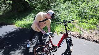 AVENTON Sinch Step-Through (Fat Tire) (Foldable Bike) Best Bang for your Buck!