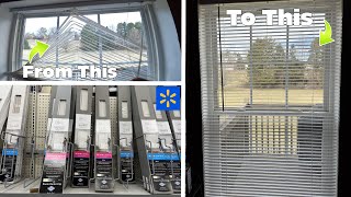 How to Install Mainstays Mini Blinds from Walmart